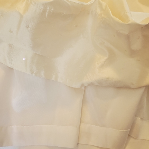 New Size 3M Silk Ivory Christening Gown - Picture 5 of 11